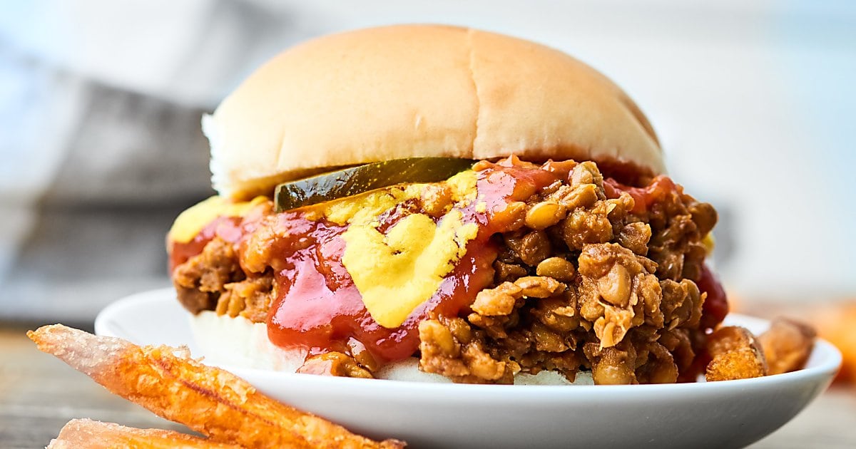 Image of Instant Pot Lentil Sloppy Joes